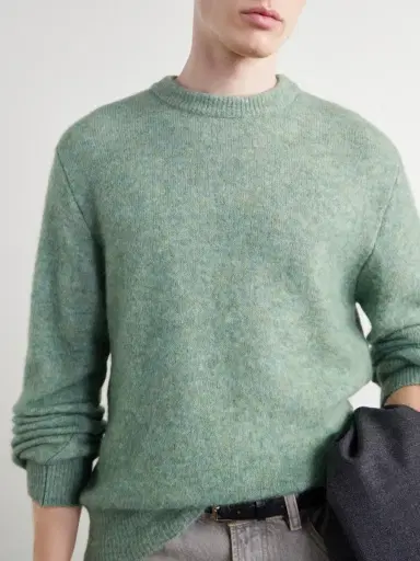 Oliver Spencer Blenheim Wool-Blend Sweater - Men | Thumbnail 5