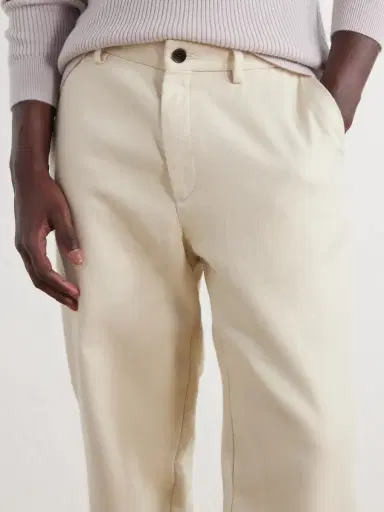 MR P. Straight-Leg Cotton and Cashmere-Blend Twill Trouser - Men | Thumbnail 5