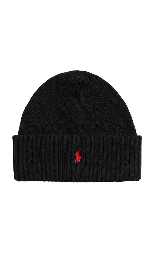 Polo Ralph Lauren Kids Combed Cotton Cable Knit Hat