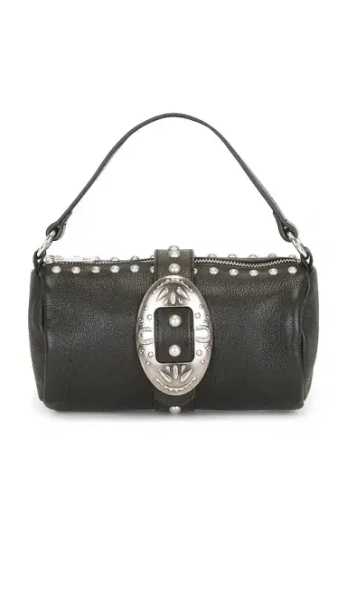 Understated Leather Mini Buckle Handbag | Thumbnail 1 Understated Leather Mini Buckle Handbag | Thumbnail 1