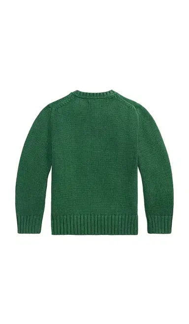 Polo Ralph Lauren Kids G-sleeve Combed Cotton Crewneck Sweater | Thumbnail 2