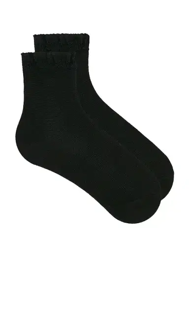 Free People Beloved Waffle Knit Ankle Socks | Thumbnail 1