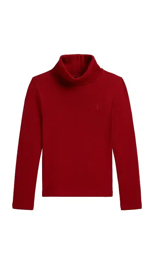 Polo Ralph Lauren Kids Long Sleeve Cotton Turtleneck Pullover