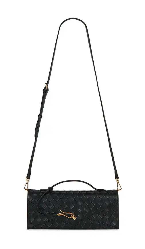 JW PEI Celeste Woven Textured Envelope Top Handle Bag