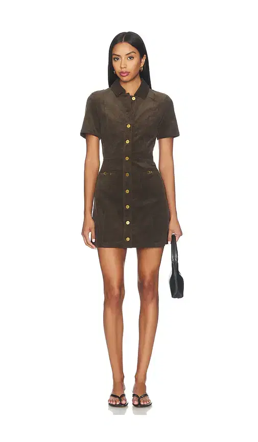 PAIGE Clementine Corduroy Dress