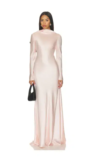 ALEJANDRA ALONSO ROJAS Cowl Back Dress With Bows | Thumbnail 2