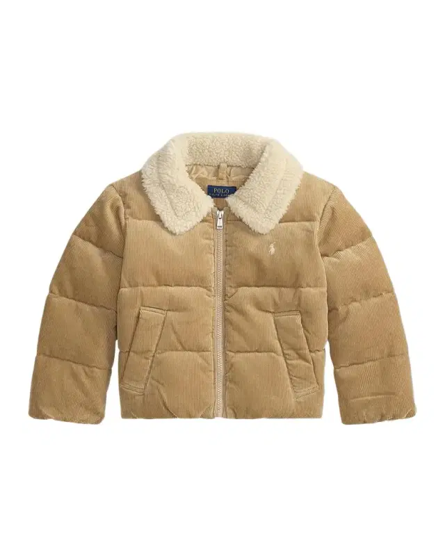 Polo Ralph Lauren COTTON CORDUROY-PUFFER-OUTERWEAR-COAT