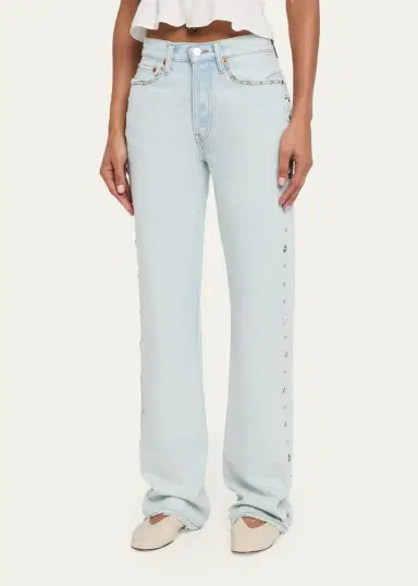 RE/DONE 70s Slim Bootcut Jeans | Thumbnail 4