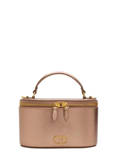 Valentino Garavani Metallic Leather Vanity Case | Thumbnail 1 Valentino Garavani Metallic Leather Vanity Case | Thumbnail 1