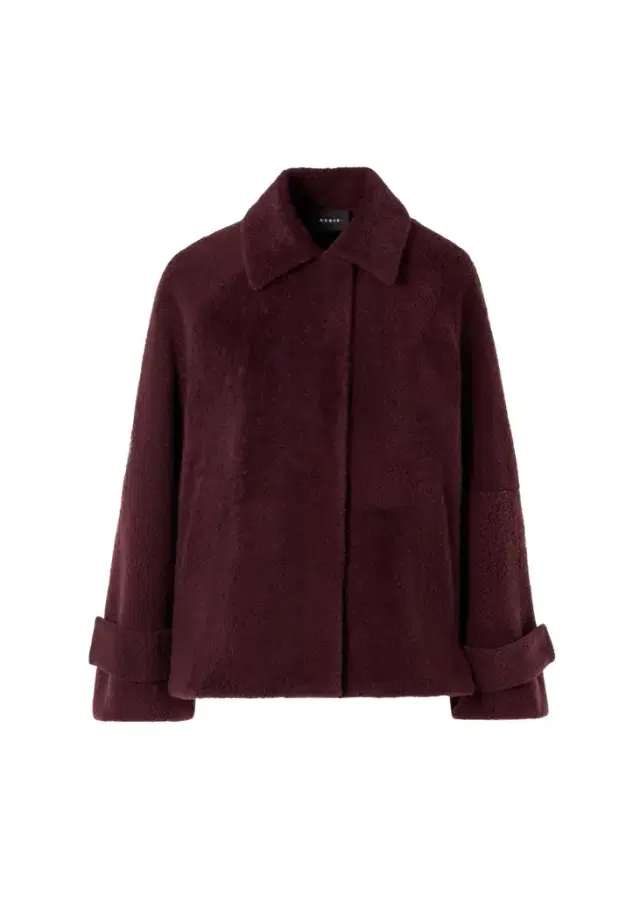 Akris Alisa Lamb Shearling Single-Breasted Short Jacket