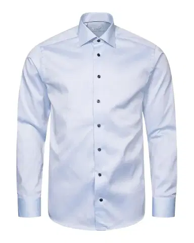 Eton Men's Slim-Fit Twill Sport Shirt | Thumbnail 1