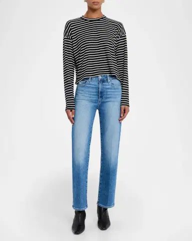 PAIGE Mason Straight Ankle Jeans | Thumbnail 2 PAIGE Mason Straight Ankle Jeans | Thumbnail 2