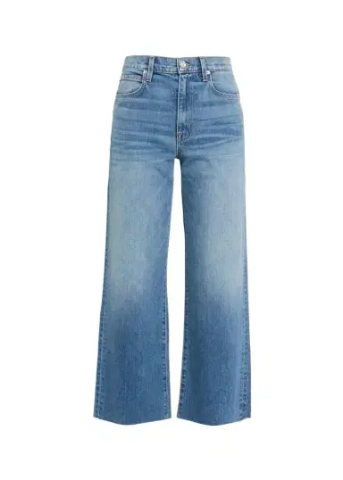 SLVRLAKE Grace High-Rise Wide-Leg Crop Jeans | Thumbnail 1