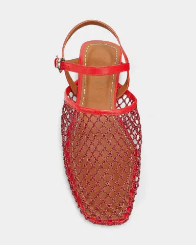 Staud Rete Paper Net Sandals | Thumbnail 4 Staud Rete Paper Net Sandals | Thumbnail 4