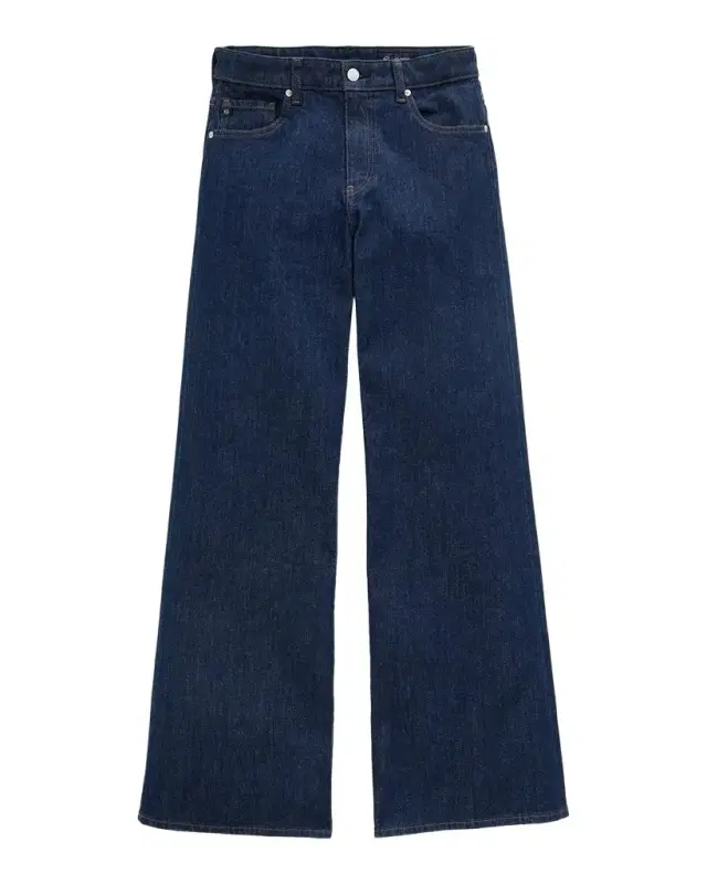 AG Jeans Saige Mid-Rise Wide-Leg Jeans