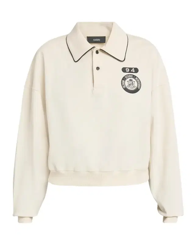 AMIRI Collegiate Cotton Polo Shirt