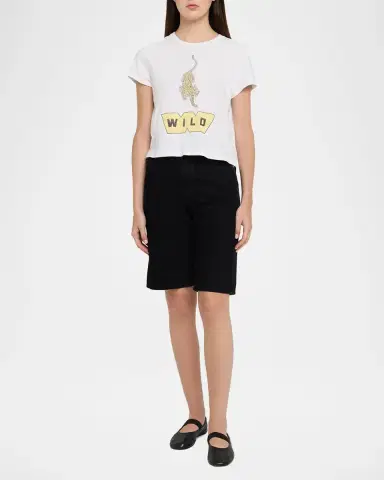RE/DONE 1950s Boxy Wild Tee | Thumbnail 2 RE/DONE 1950s Boxy Wild Tee | Thumbnail 2