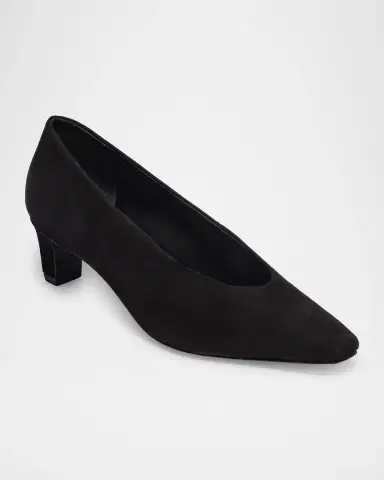 Bernardo 50mm Chiara Suede Pumps | Thumbnail 3 Bernardo 50mm Chiara Suede Pumps | Thumbnail 3