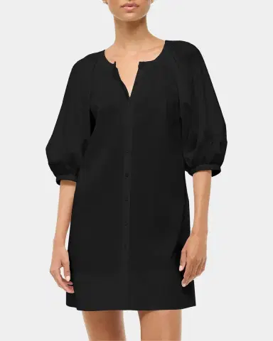 Staud Vincent Cotton Poplin Minidress | Thumbnail 3