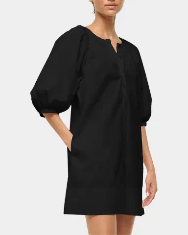 Staud Vincent Cotton Poplin Minidress | Thumbnail 5