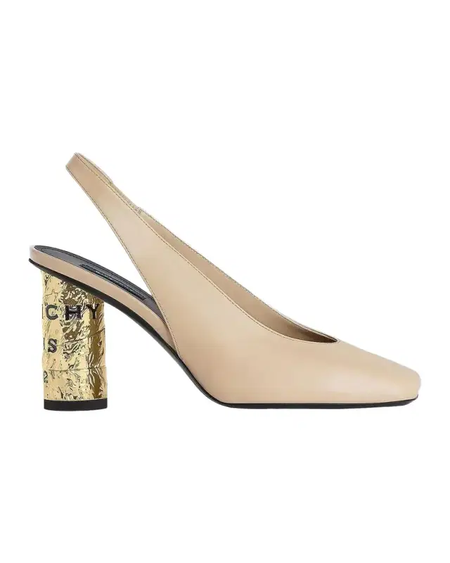 Givenchy Tape 65 Leather Slingback Pumps