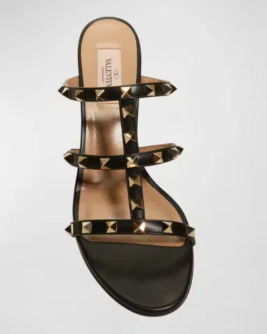 Valentino Garavani Rockstud Caged 60mm Slide Sandals | Thumbnail 5 Valentino Garavani Rockstud Caged 60mm Slide Sandals | Thumbnail 5