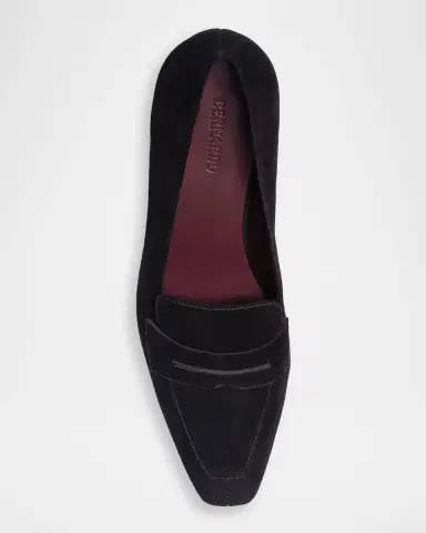 Bernardo 50mm Safi Leather Loafer Pumps | Thumbnail 3