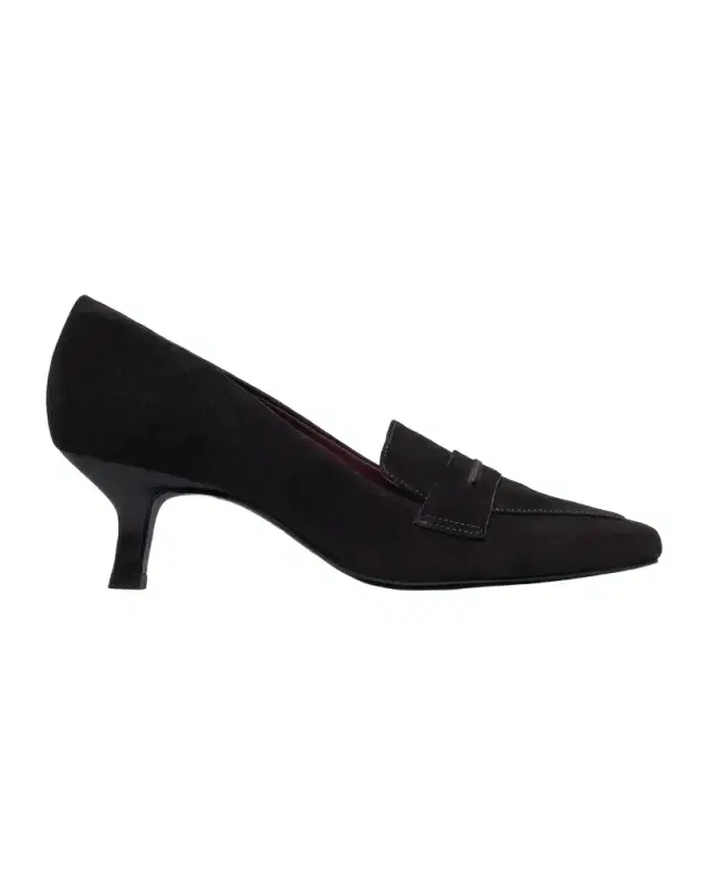 Bernardo 50mm Safi Leather Loafer Pumps