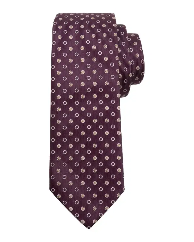 Giorgio Armani Men's Filled Polka Dot Silk Tie