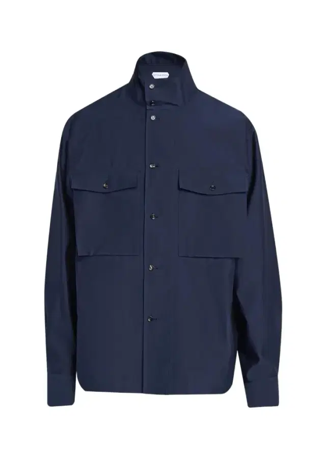 Bottega Veneta Men's Washed Cotton and Silk Overshirt