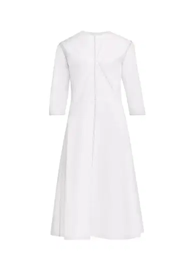 Marni 3/4-Sleeve Cotton Midi A-Line Dress | Thumbnail 1 Marni 3/4-Sleeve Cotton Midi A-Line Dress | Thumbnail 1