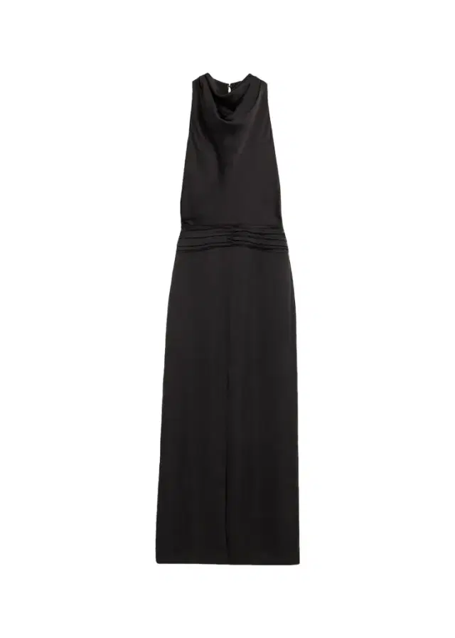 Ramy Brook Charmayne Sleeveless Slit Cowl Gown