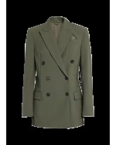 Brunello Cucinelli Tropical Luxury Wool Double-Breasted Jacket | Thumbnail 2