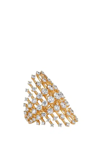 Fernando Jorge 18K Yellow Gold Disco Medium Ring with Diamonds | Thumbnail 1 Fernando Jorge 18K Yellow Gold Disco Medium Ring with Diamonds | Thumbnail 1