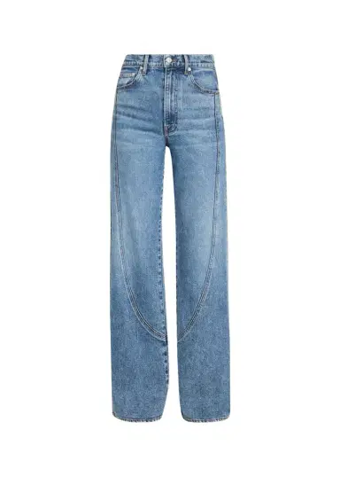 Veronica Beard Taylor Godet Wide-Leg Jeans | Thumbnail 1