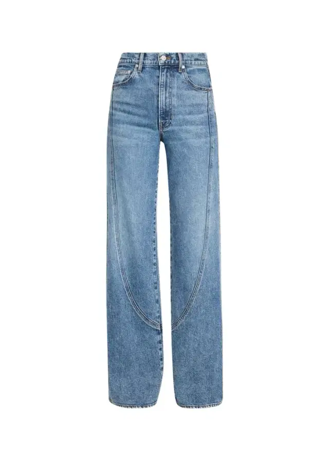 Veronica Beard Taylor Godet Wide-Leg Jeans