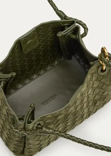 Bottega Veneta Parachute Suede Shoulder Bag | Thumbnail 4 Bottega Veneta Parachute Suede Shoulder Bag | Thumbnail 4
