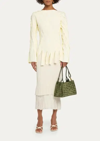 Bottega Veneta Parachute Suede Shoulder Bag | Thumbnail 5 Bottega Veneta Parachute Suede Shoulder Bag | Thumbnail 5