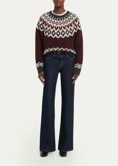 Nili Lotan Isaline Fair Isle Cashmere Sweater | Thumbnail 2