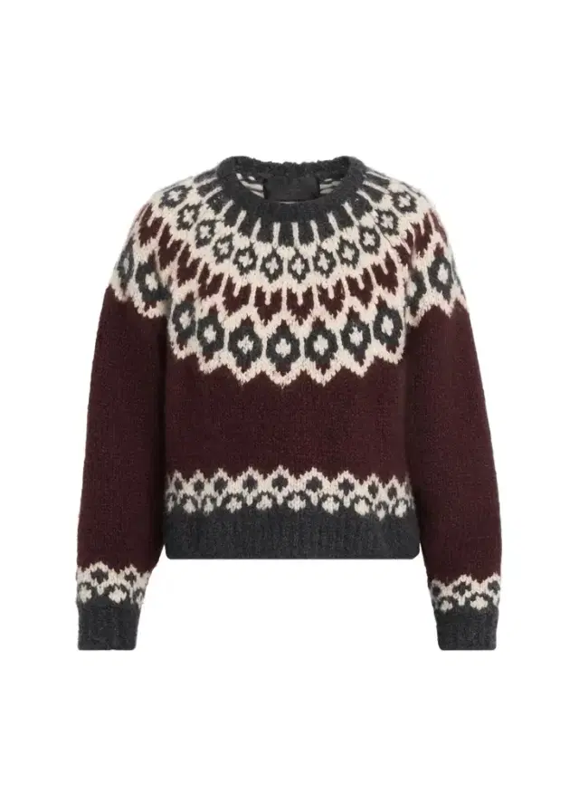 Nili Lotan Isaline Fair Isle Cashmere Sweater