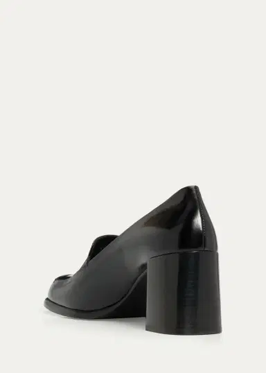 Prada 65mm Mocassini Leather Loafer Pumps | Thumbnail 4 Prada 65mm Mocassini Leather Loafer Pumps | Thumbnail 4