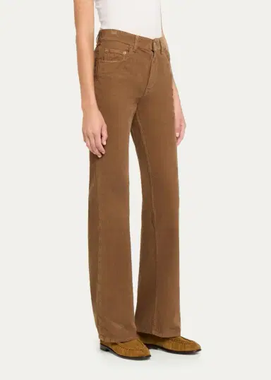 Saint Laurent 70s Corduroy Straight-Leg Jeans | Thumbnail 4 Saint Laurent 70s Corduroy Straight-Leg Jeans | Thumbnail 4