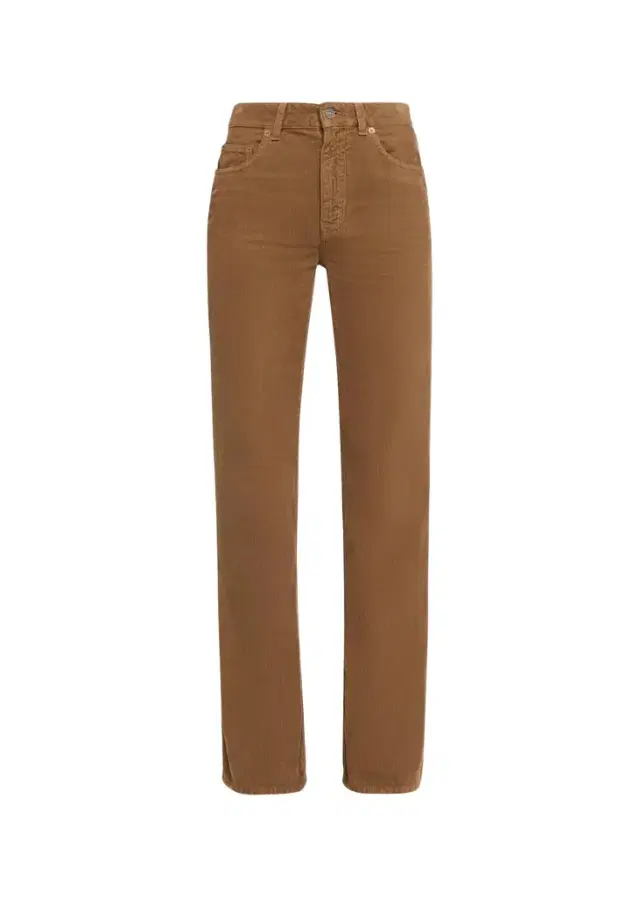 Saint Laurent 70s Corduroy Straight-Leg Jeans