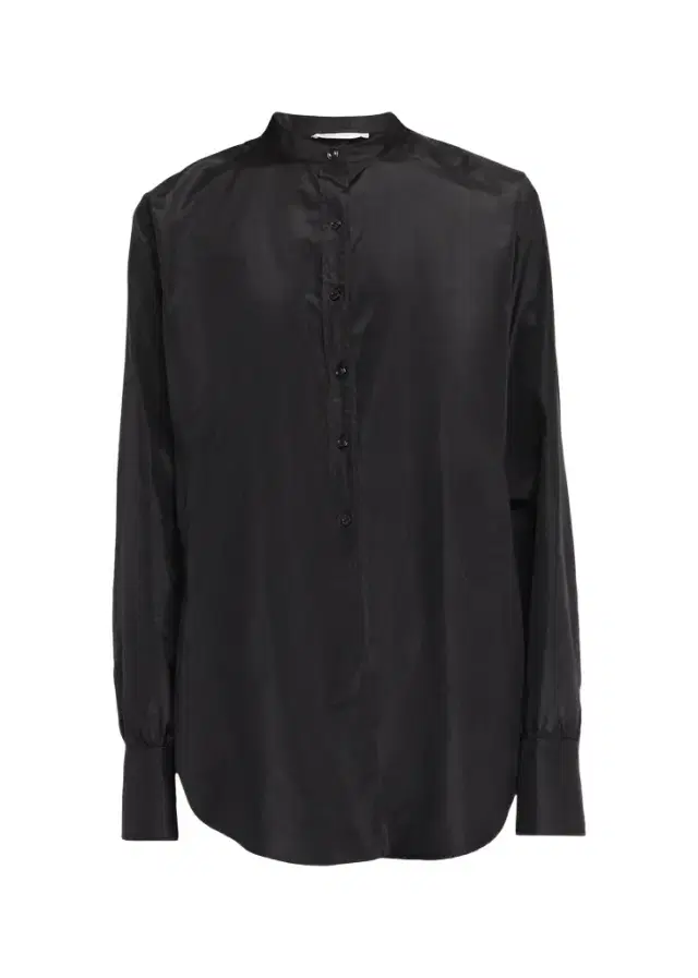 Lula Silk Taffeta Button-Down Top