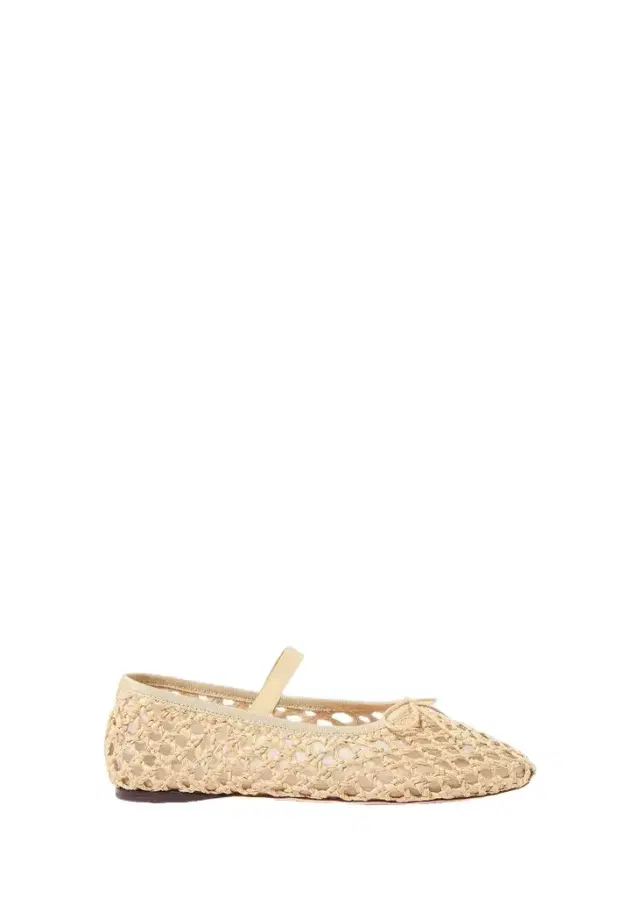 Loeffler Randall Leonie Raffia Ballet Flats