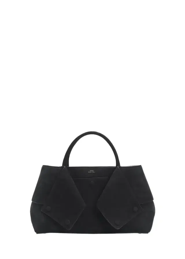 Toteme Mercer Nubuck Leather Top-Handle Bag