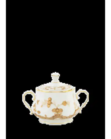 GINORI 1735 Aurum Sugar Porcelain Bowl | Thumbnail 2