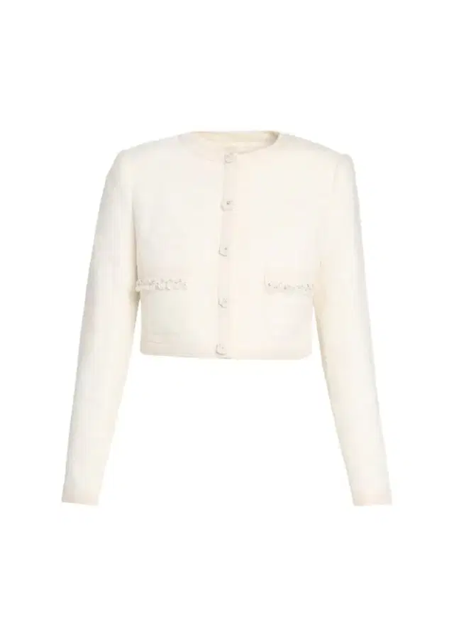 LoveShackFancy Alphie Bouclé Tweed Jacket