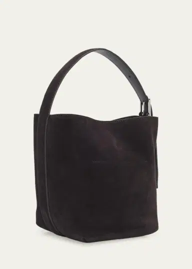 TOTEME Small Belted Suede Tote Bag | Thumbnail 2