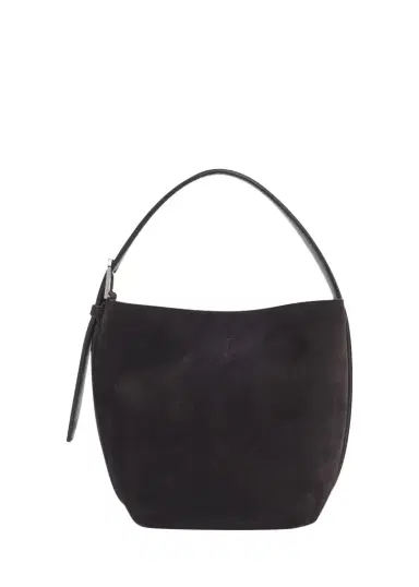 TOTEME Small Belted Suede Tote Bag | Thumbnail 1